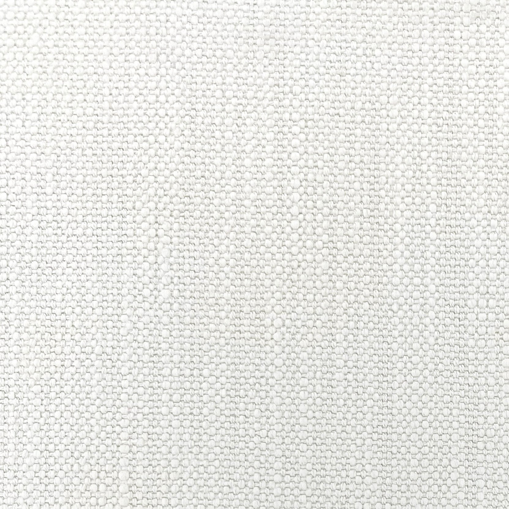 Black Wood Rattan Dining Chair with White Boucle Fabric