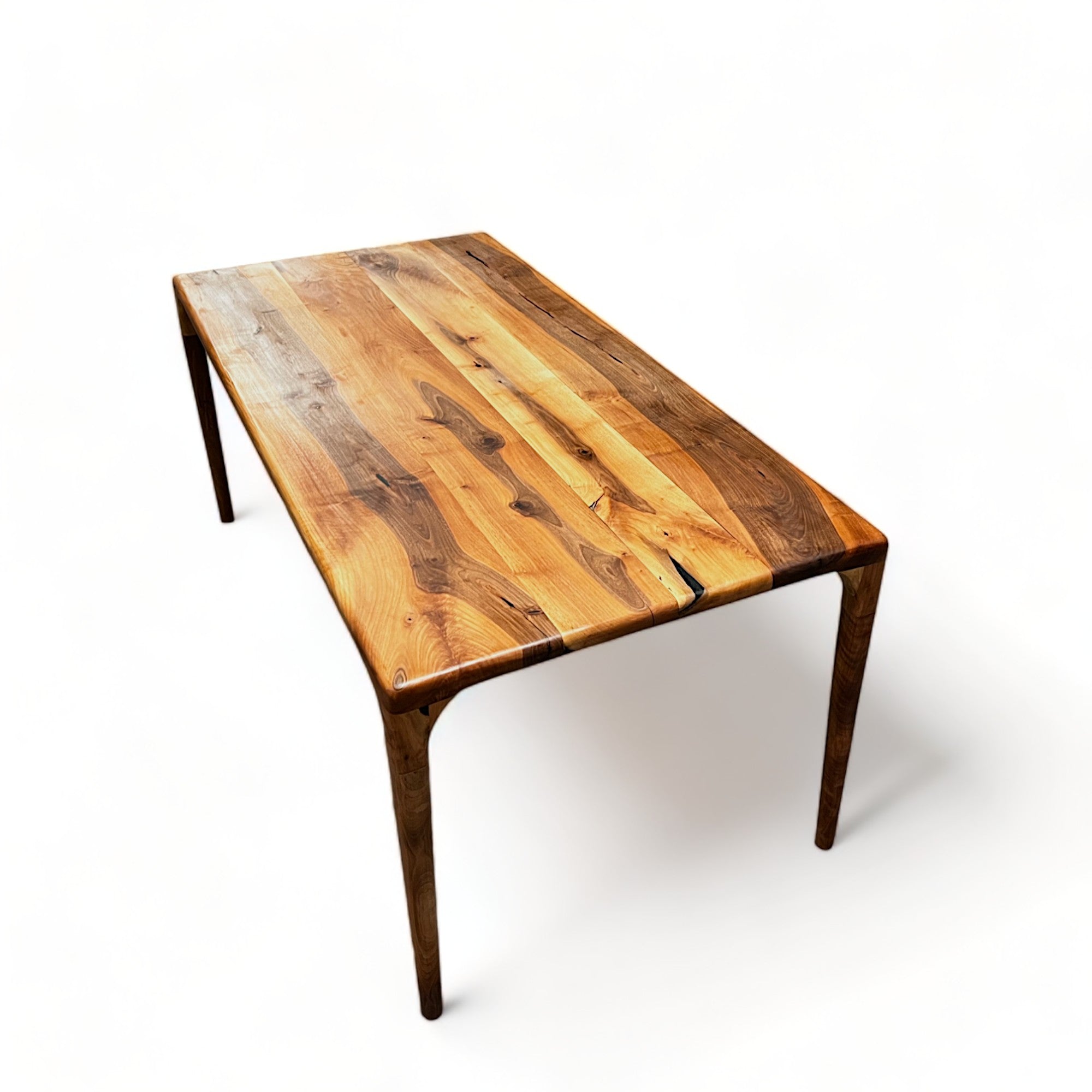 Modern Mid-century Walnut Dining Table