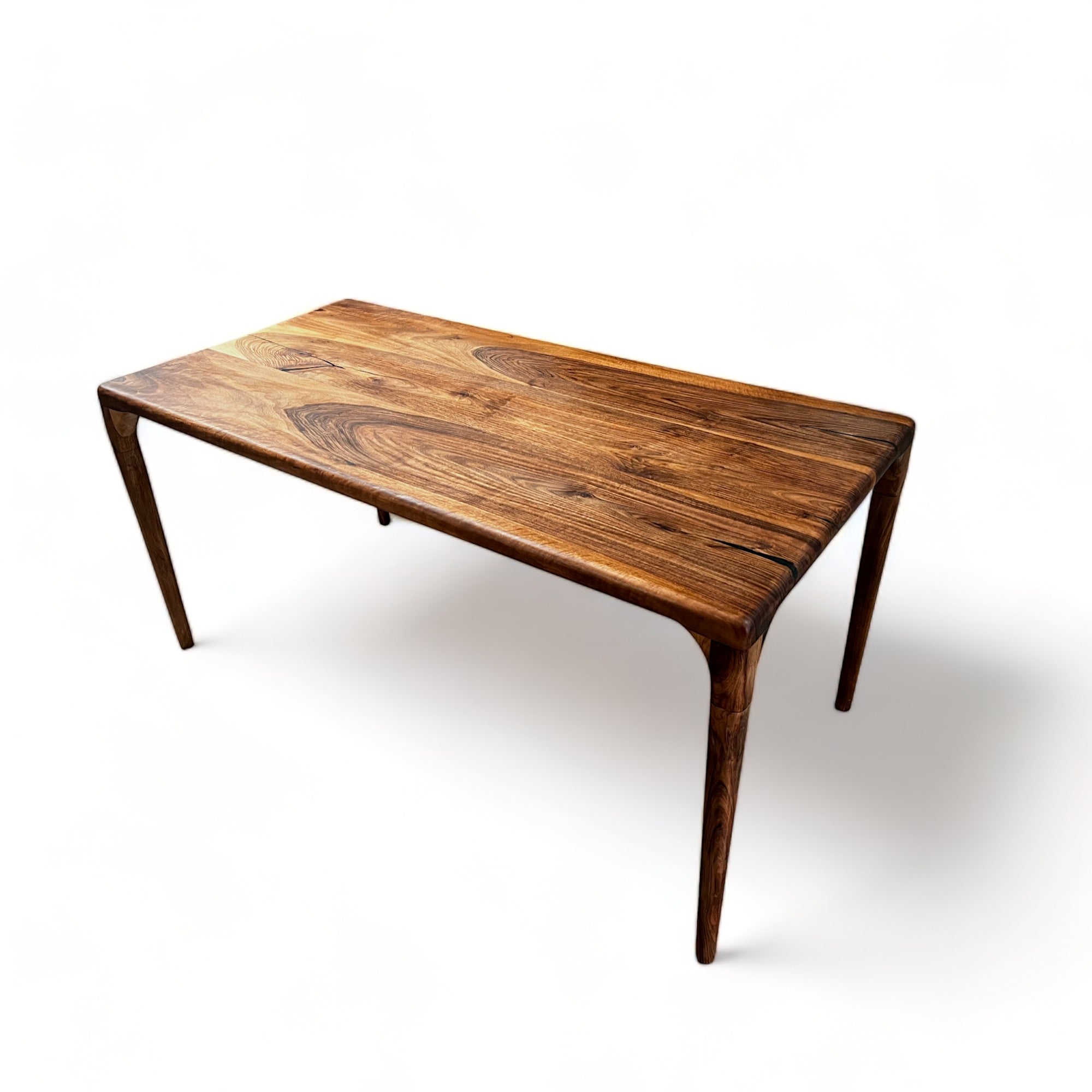 Modern Mid-century Walnut Dining Table