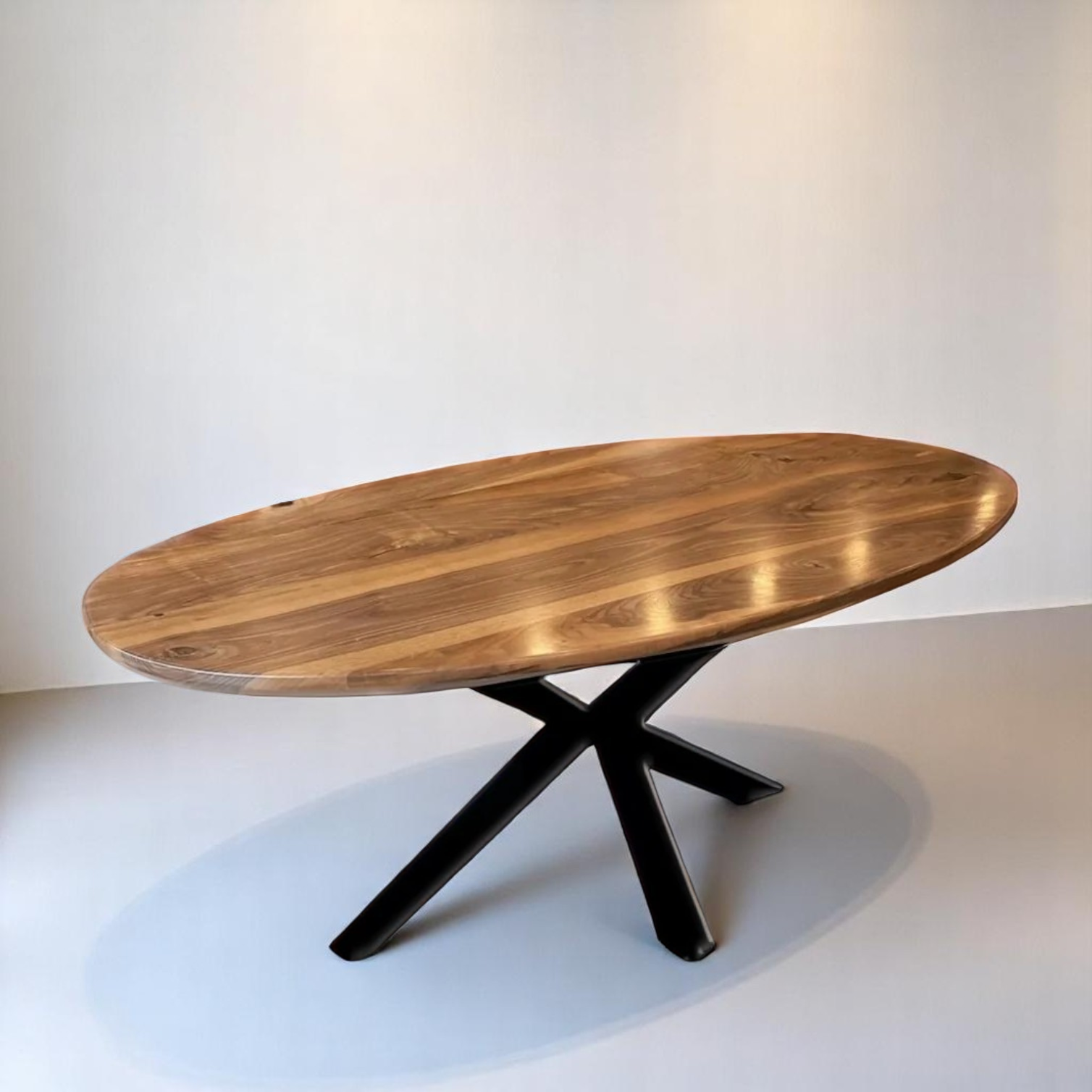Oval Walnut Dining Table