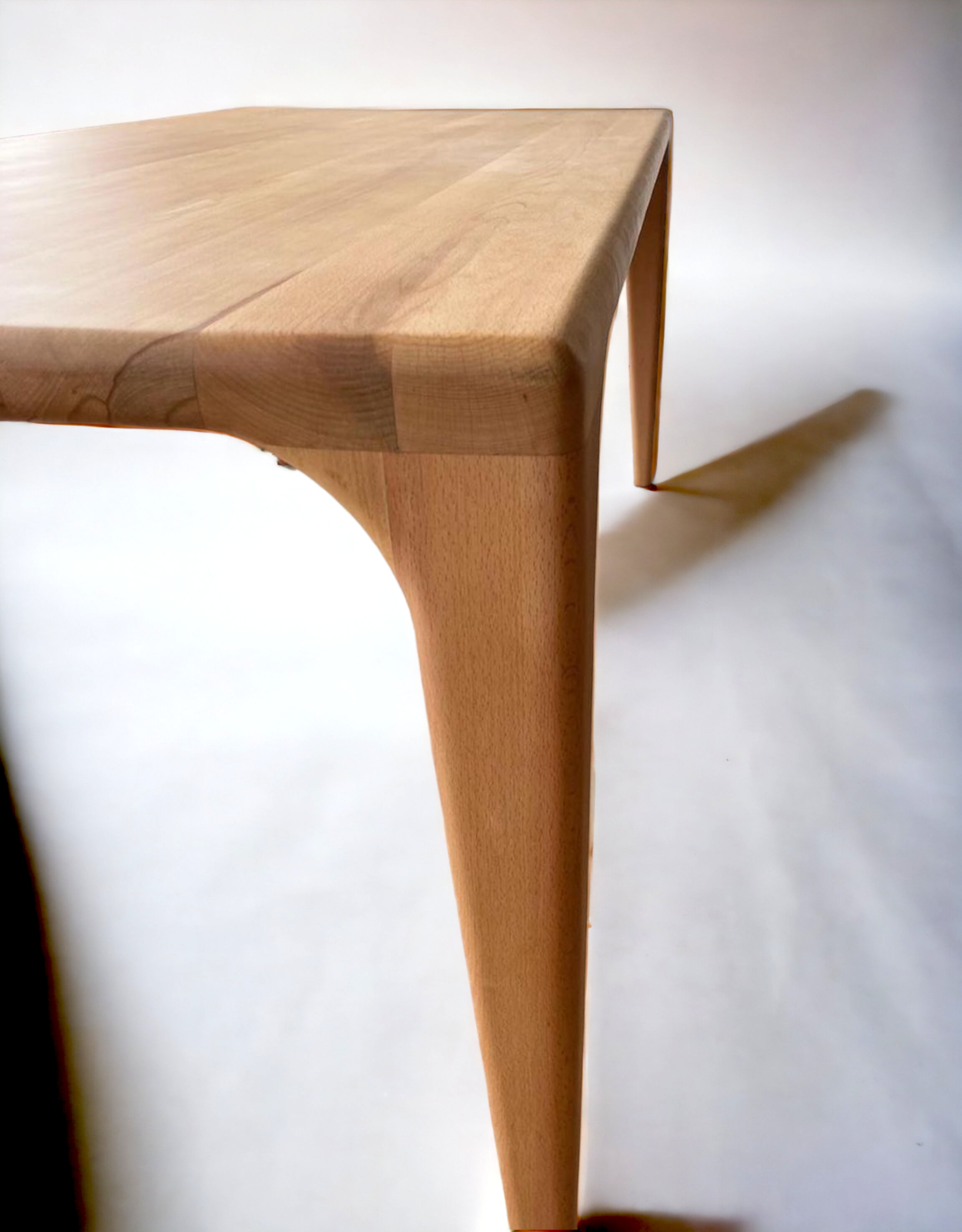 Modern Mid Century Wood Dining Table