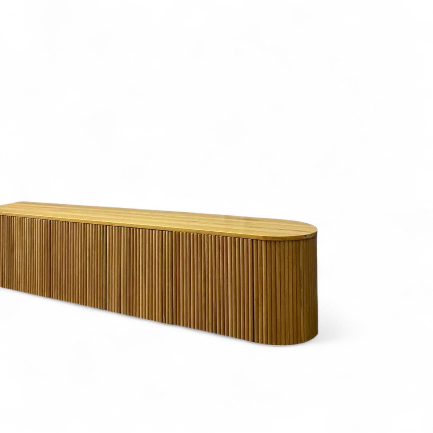 Japandi Wooden TV Stand