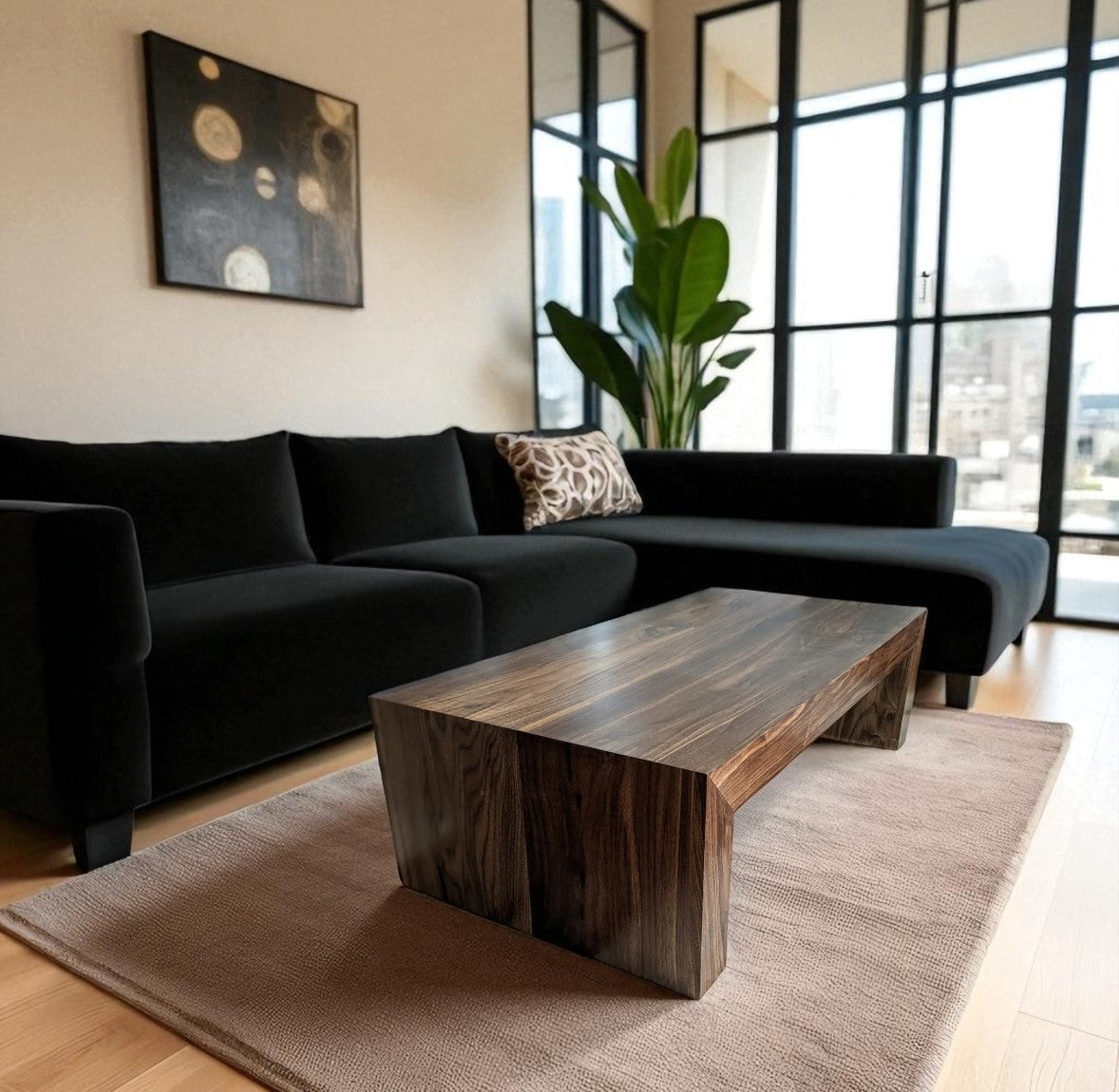 Solid Walnut Coffee Table