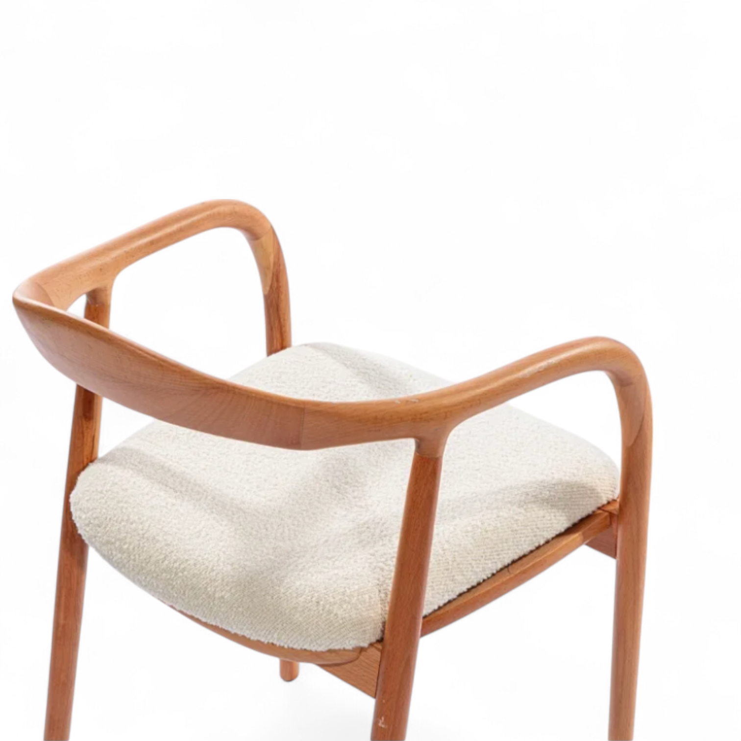Mid Century Modern Wooden Oak Dining Chair