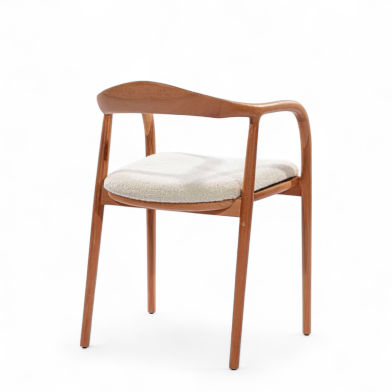 Mid Century Modern Wooden Oak Dining Chair