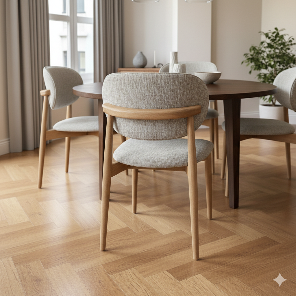 Set of 6 Harmony Wooden Dining Chair