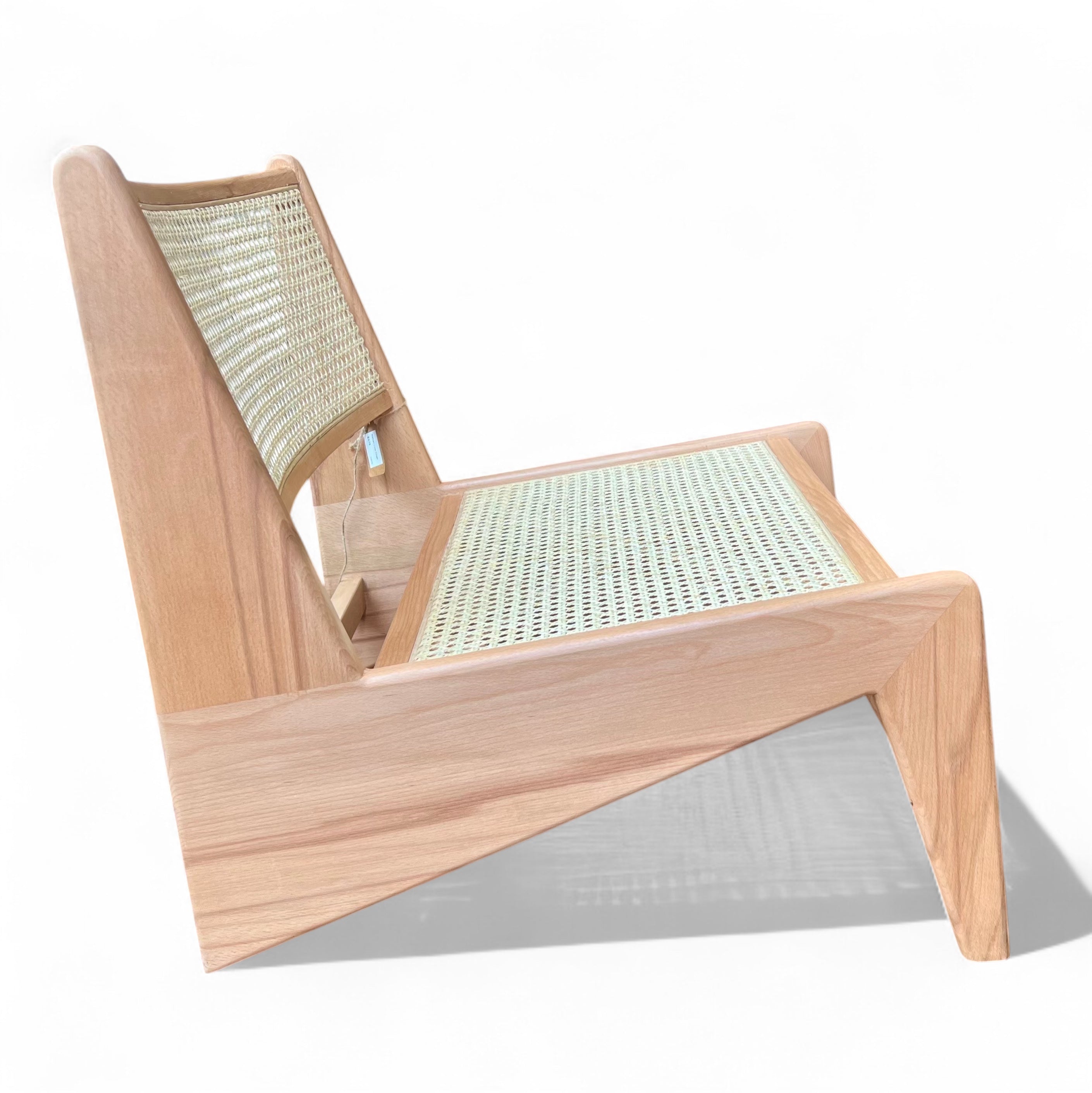 Natural Rattan Cane Pierre Low Chair