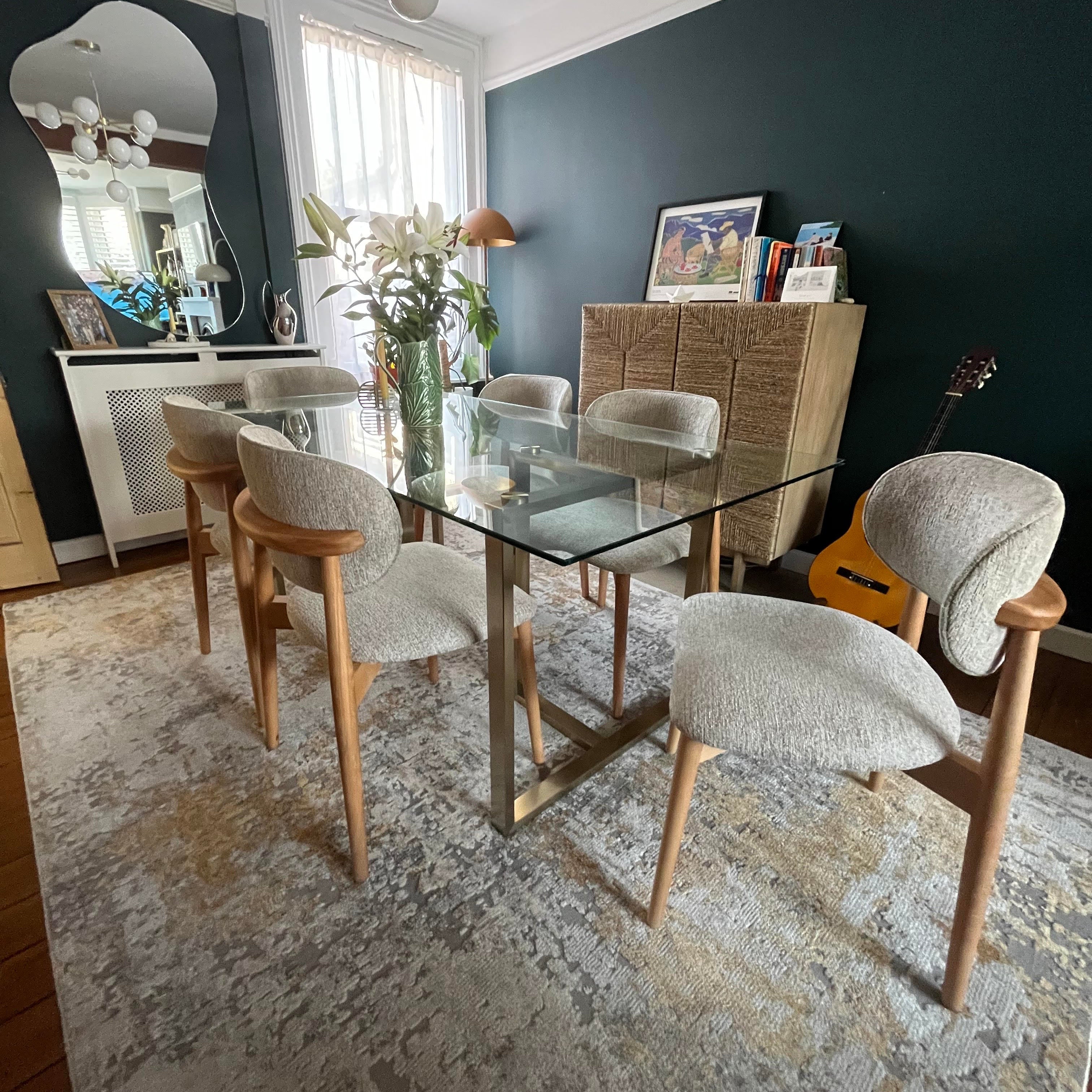 Set of 6 Harmony Wooden Dining Chair