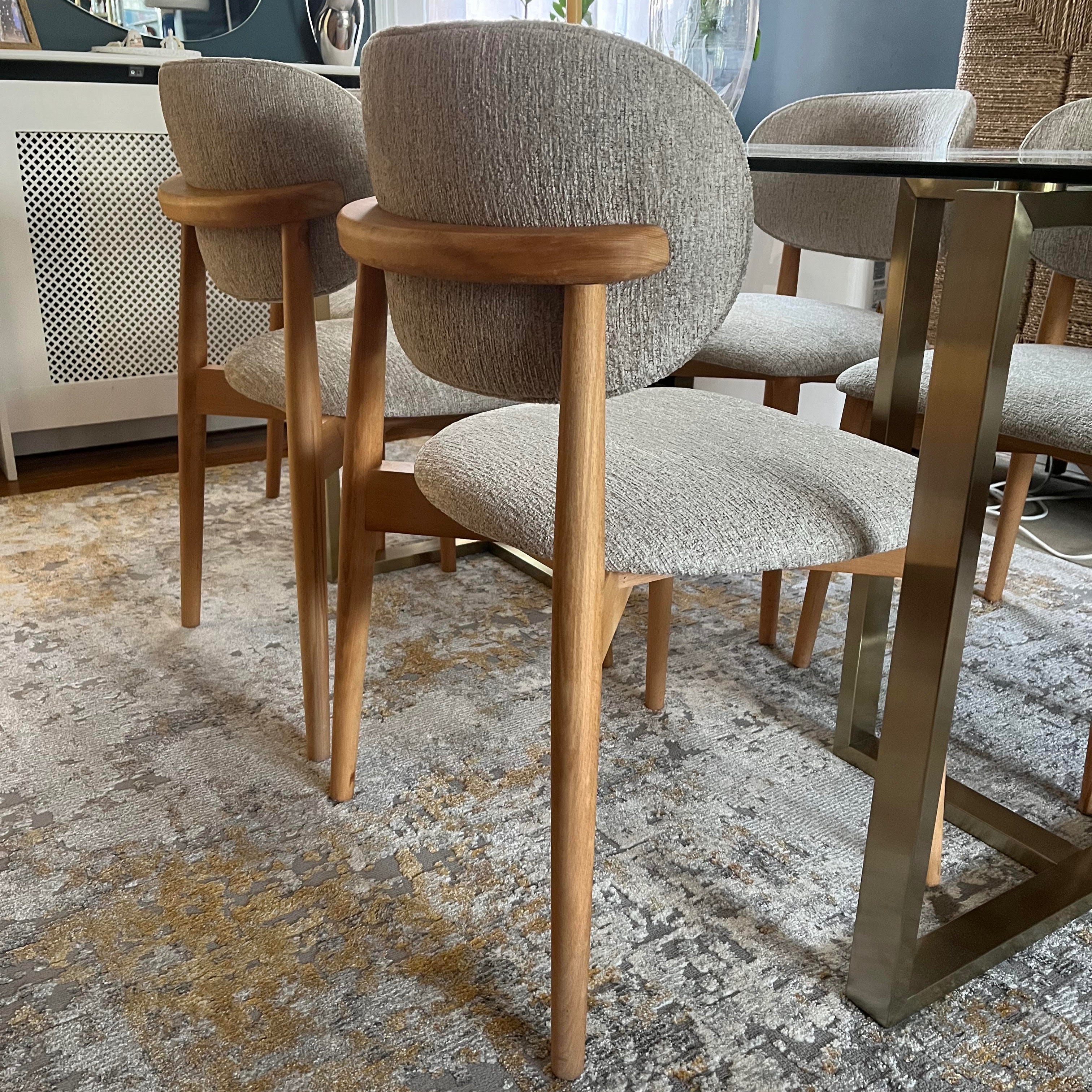 Set of 6 Harmony Wooden Dining Chair