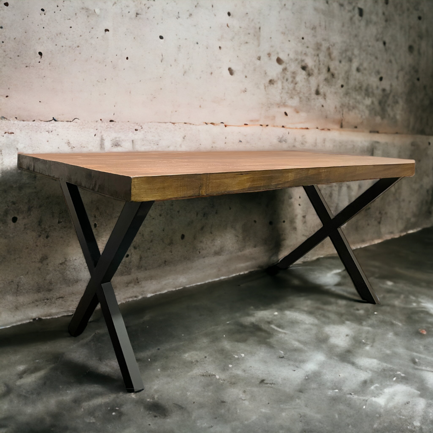 Solid Wood Bench | Industrial Bench | Pine Wood Dining Bench | Rustic Bench