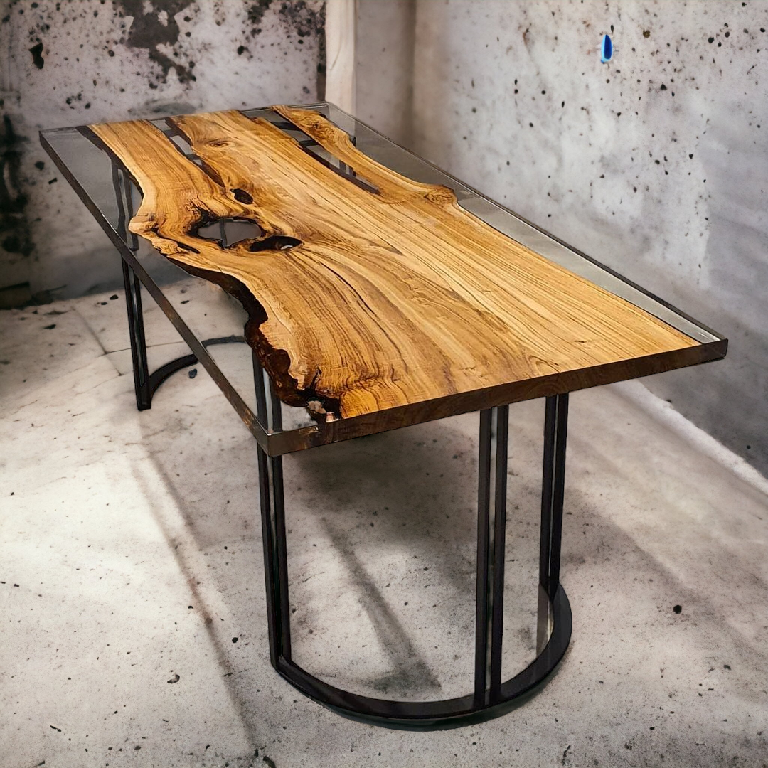 Coloured resin online table