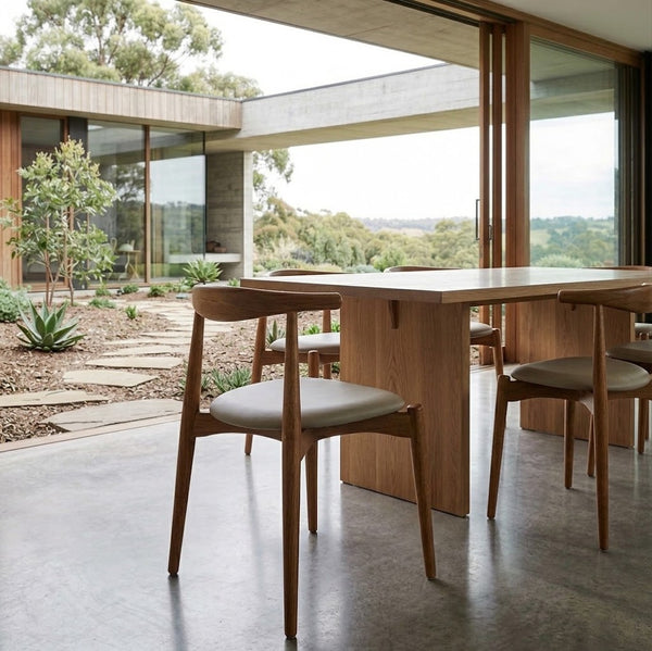 Soren Modern Wooden Walnut Colour Dining Chair