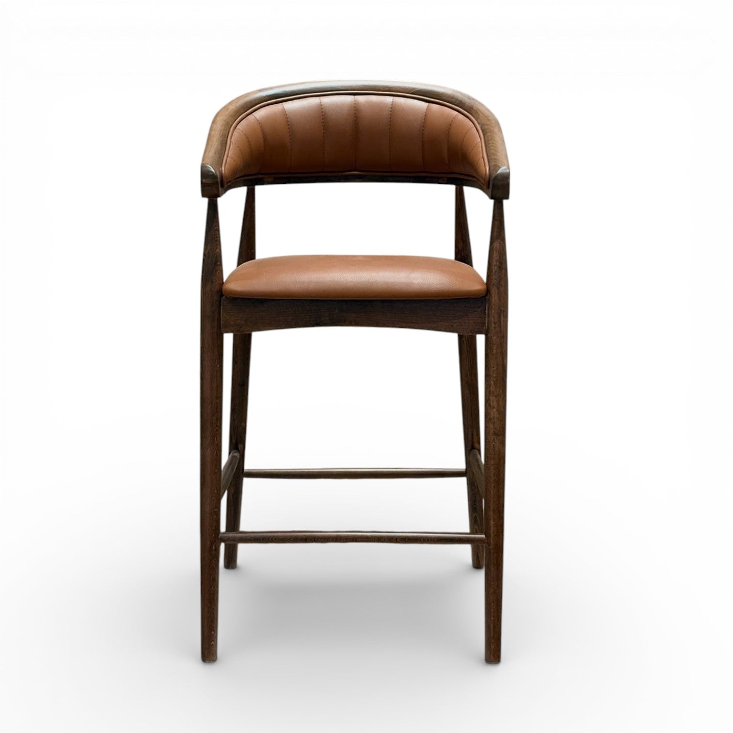 Gazelle Walnut Bar Stool