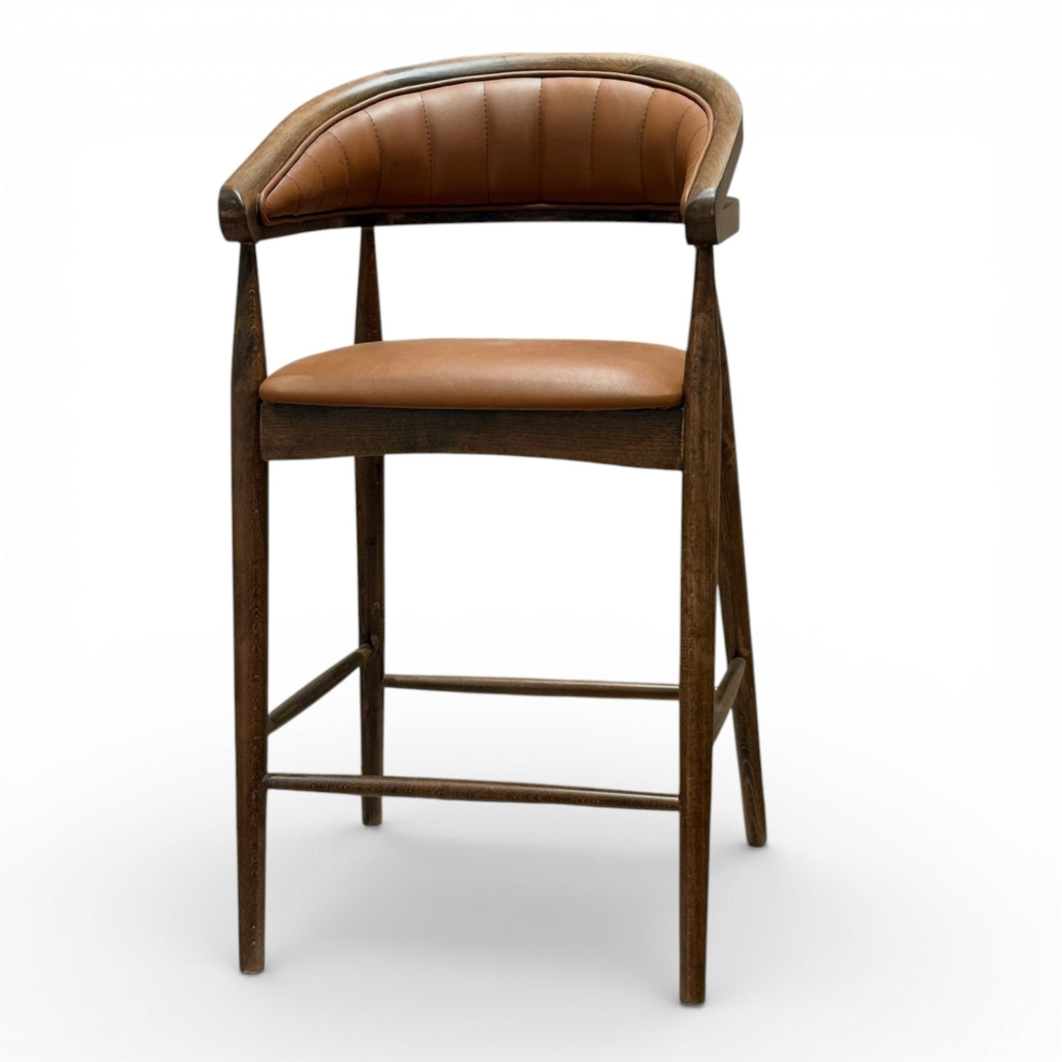 Gazelle Walnut Bar Stool