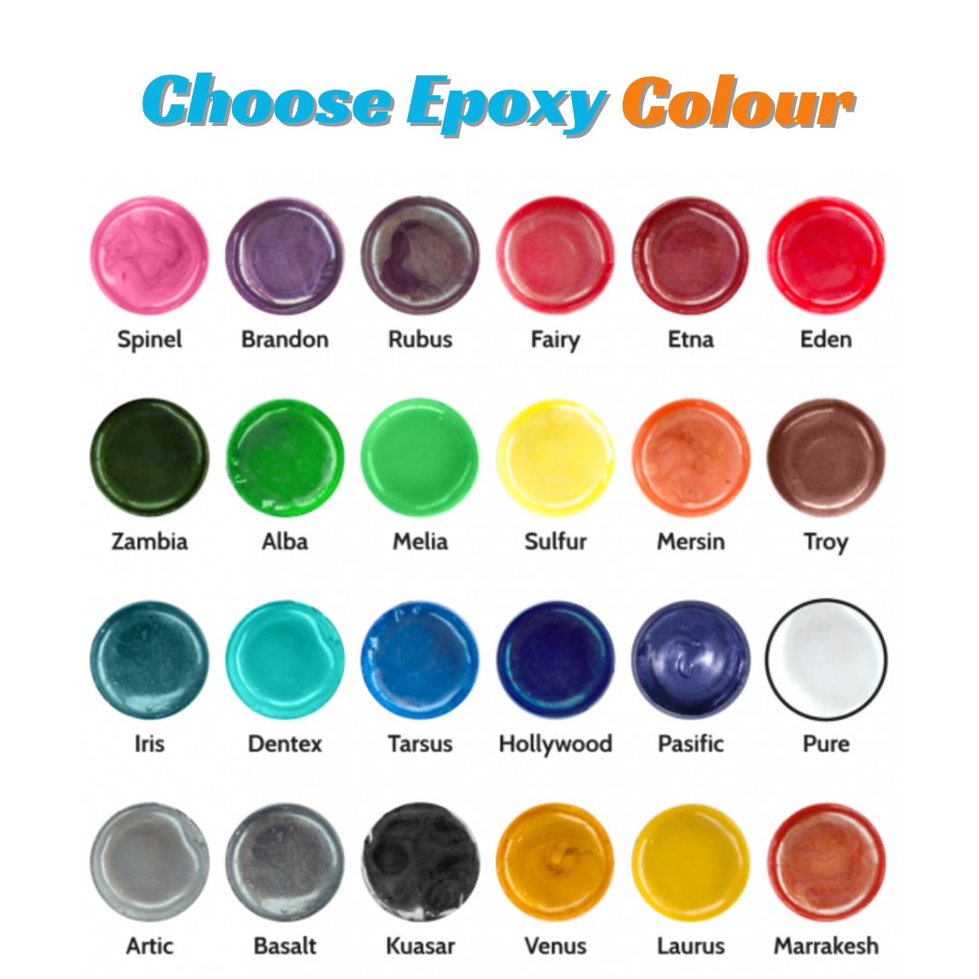 Round Epoxy Resin River Table with Metal Leg The Industrial Furniture