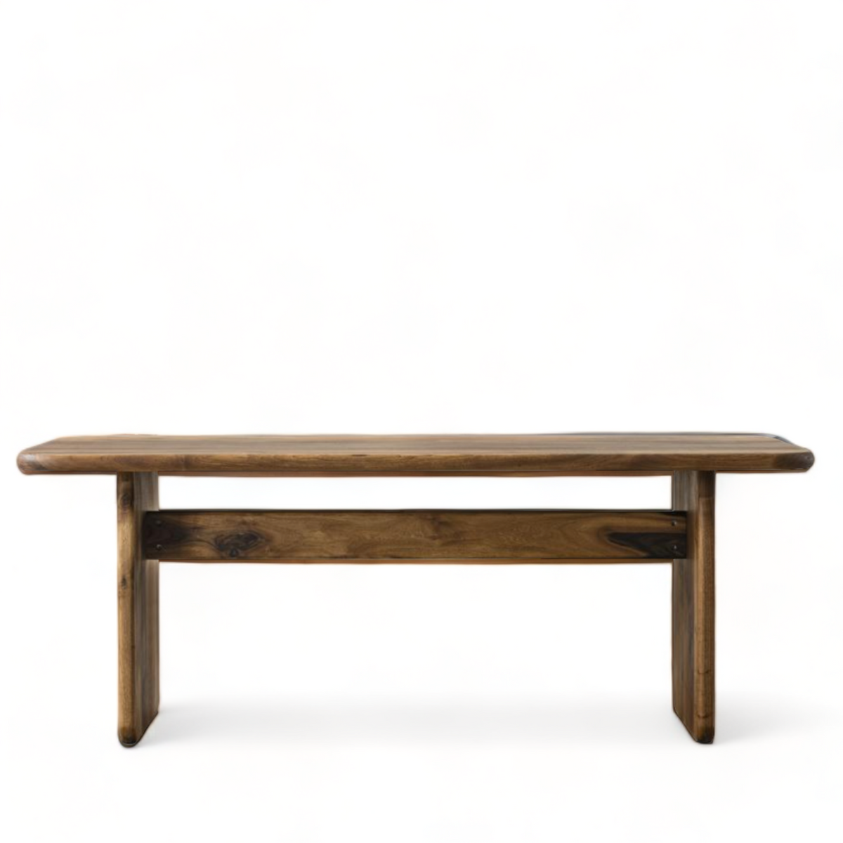 Country Style Solid Walnut Dining Table – 4–10 Seater