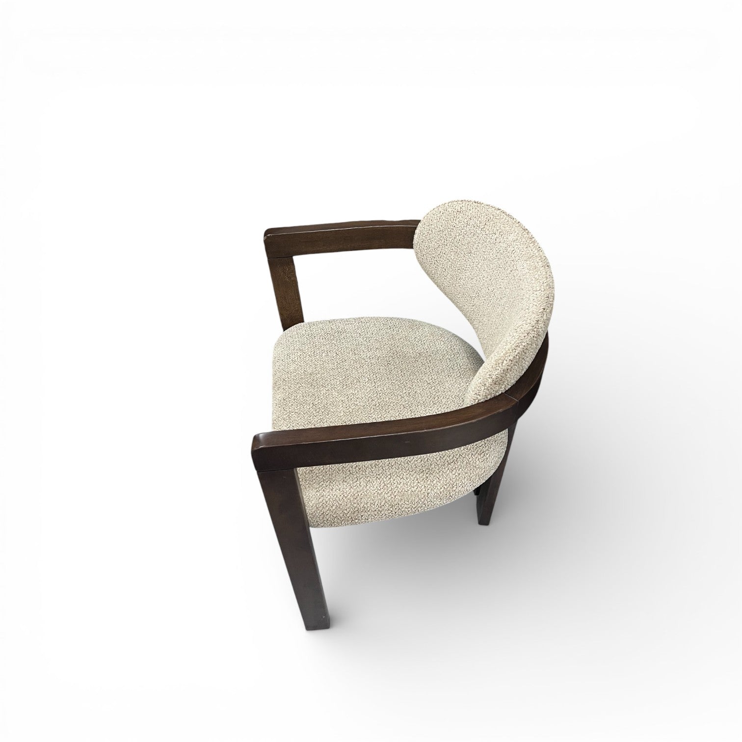 Luna Dining Chair with Curved Design