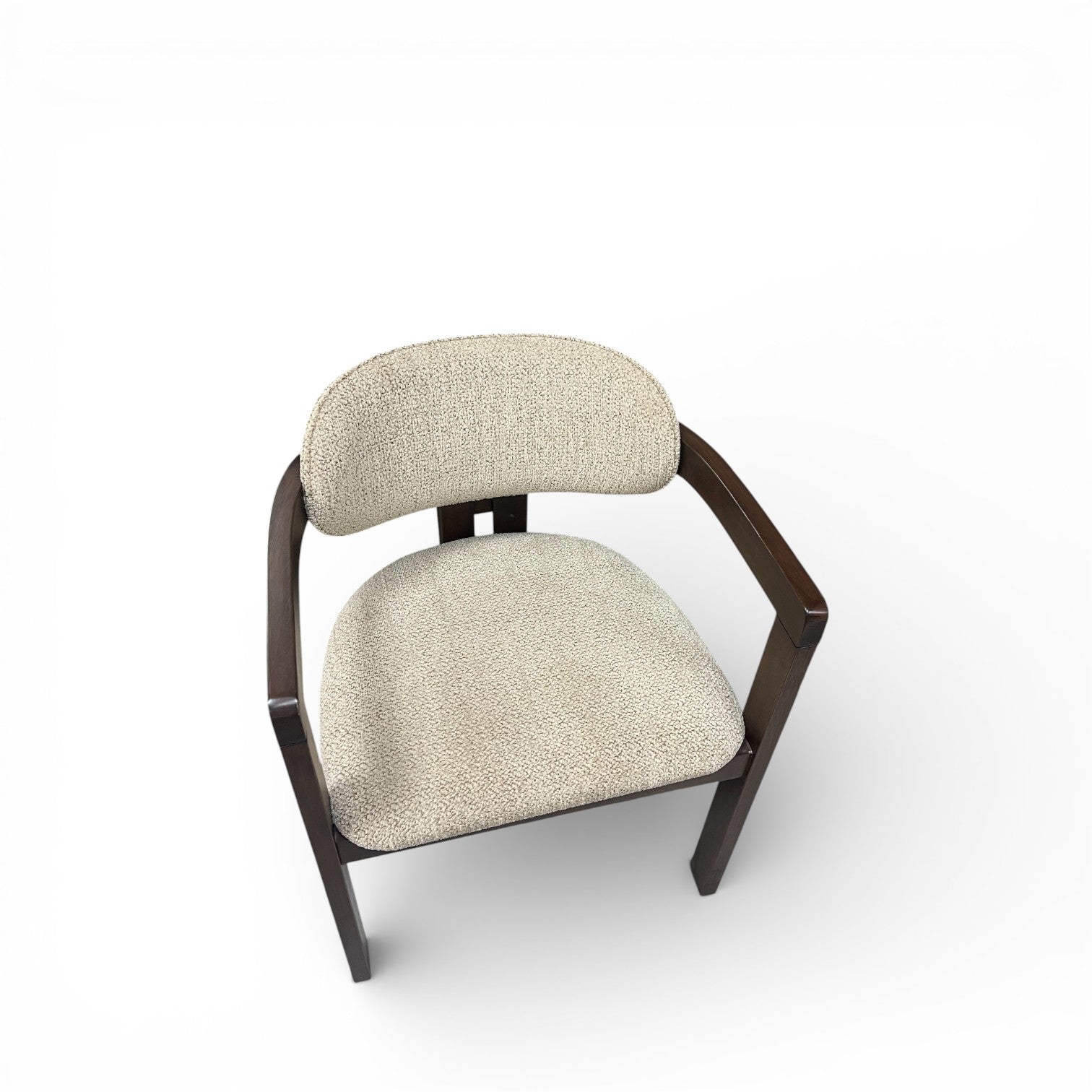 Luna Dining Chair with Curved Design