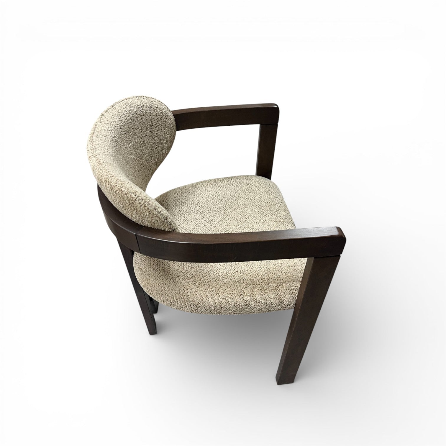 Luna Dining Chair with Curved Design