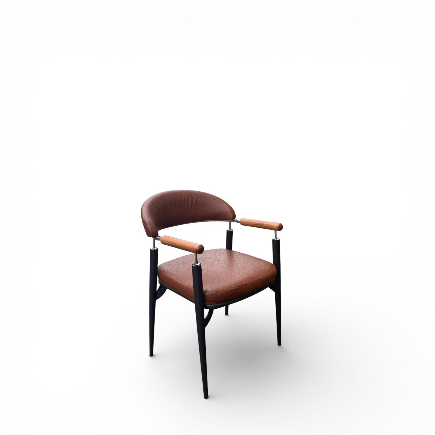Etta Mid-century Leather Chair