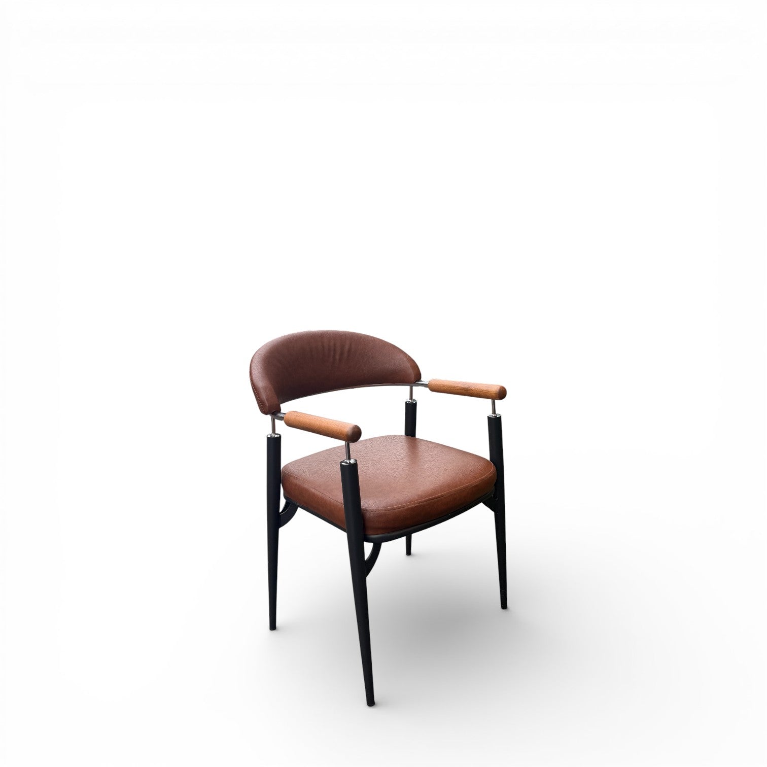 Etta Mid-century Leather Chair