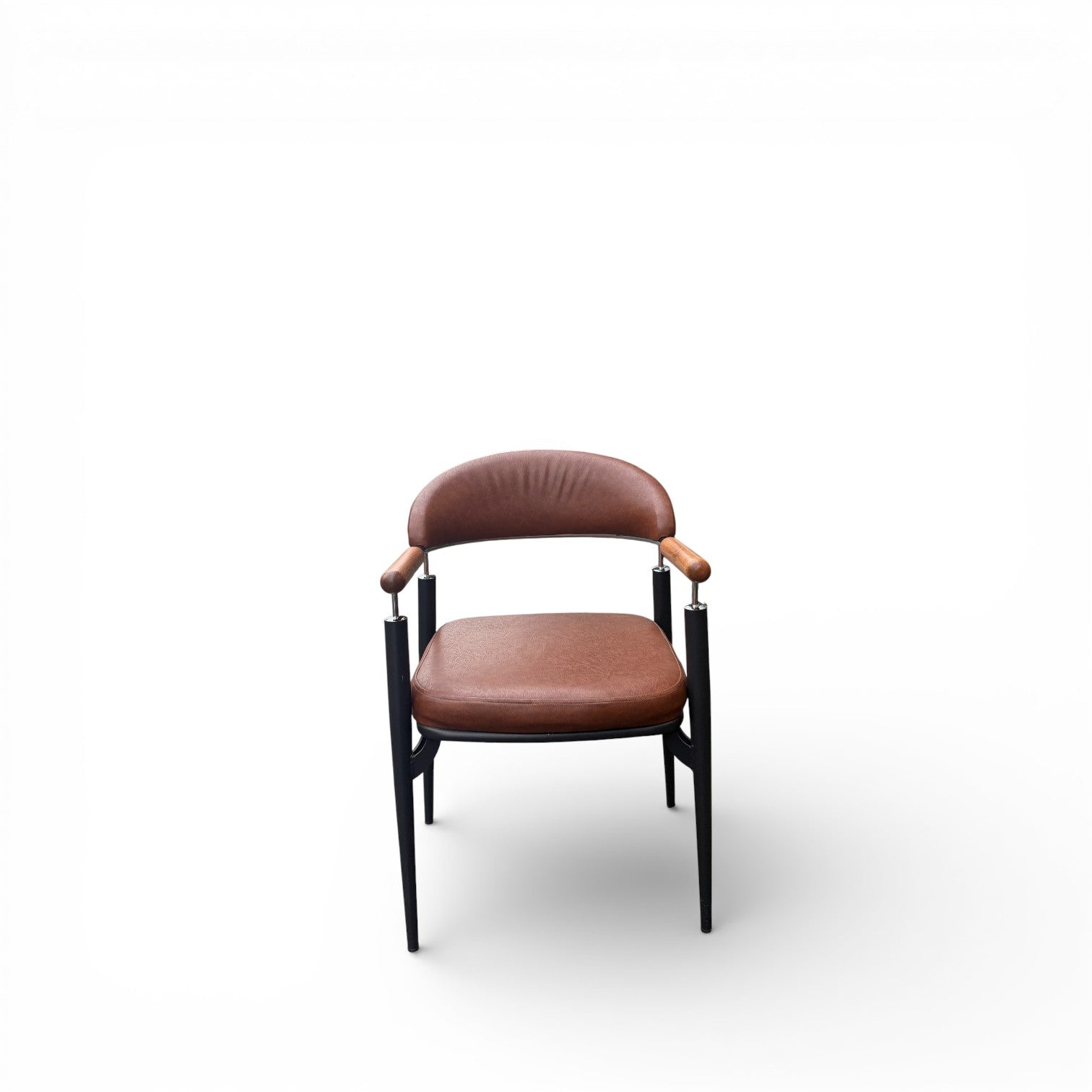 Etta Mid-century Leather Chair