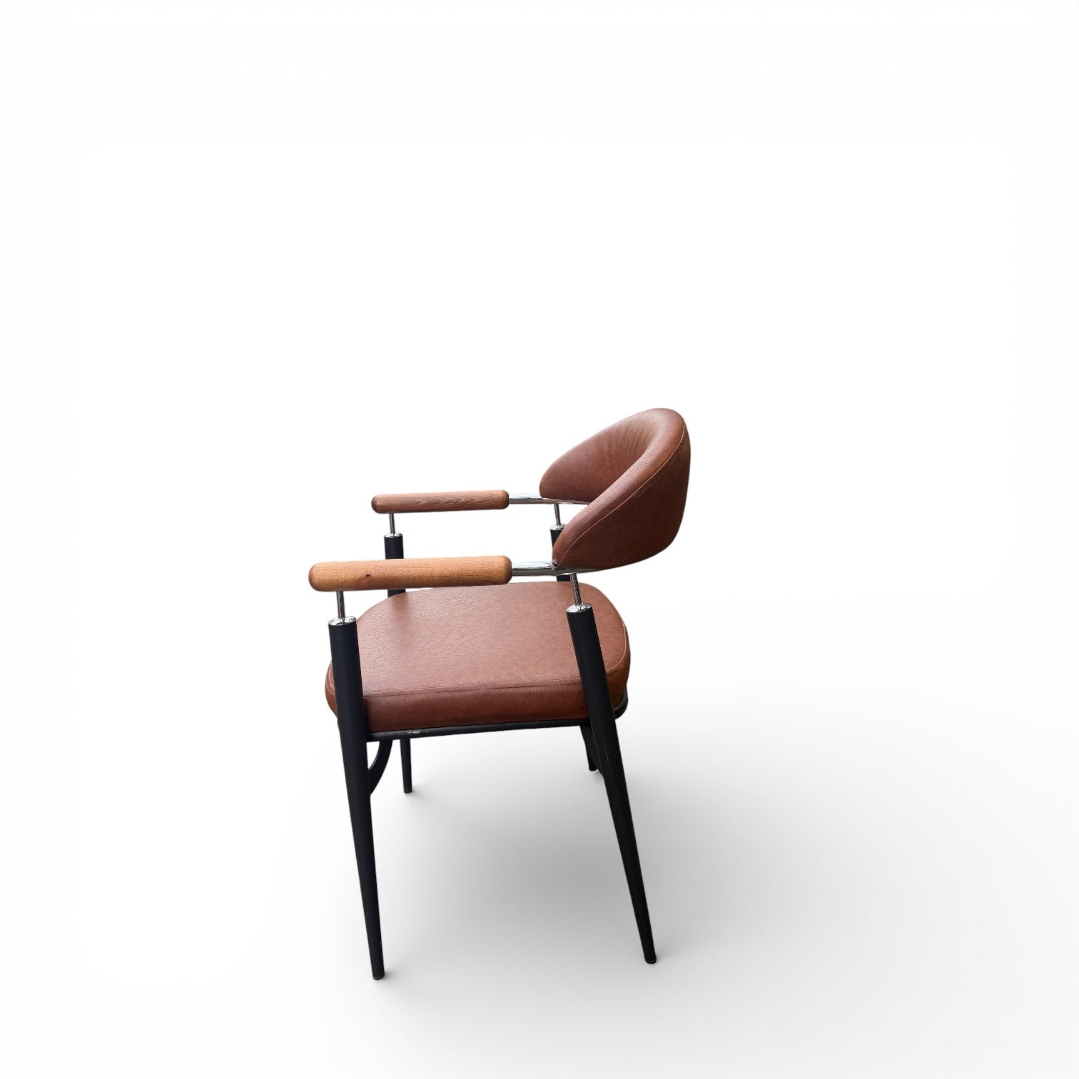Etta Mid-century Leather Chair