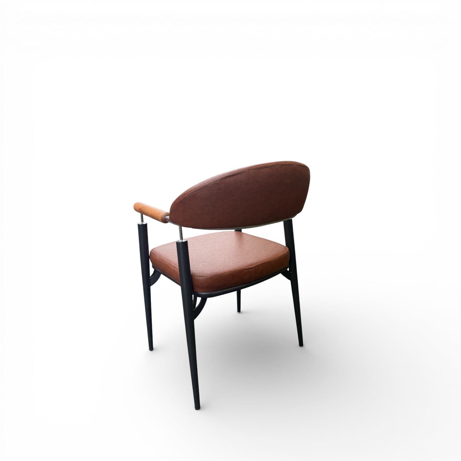 Etta Mid-century Leather Chair