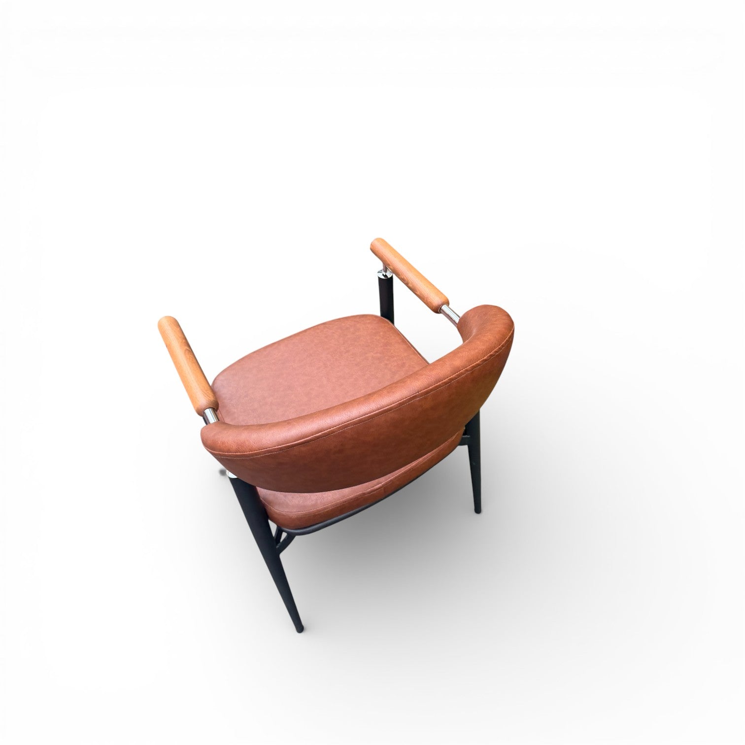 Etta Mid-century Leather Chair
