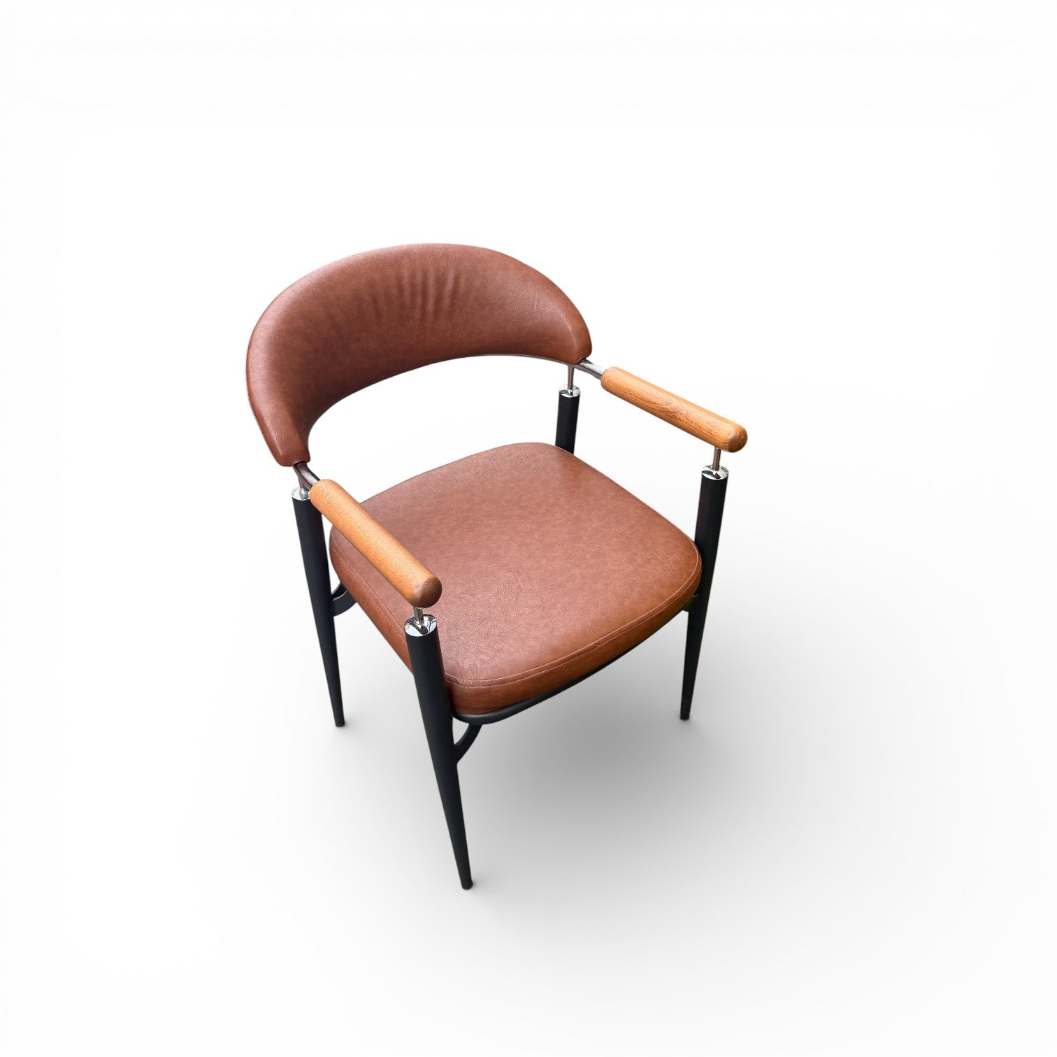 Etta Mid-century Leather Chair