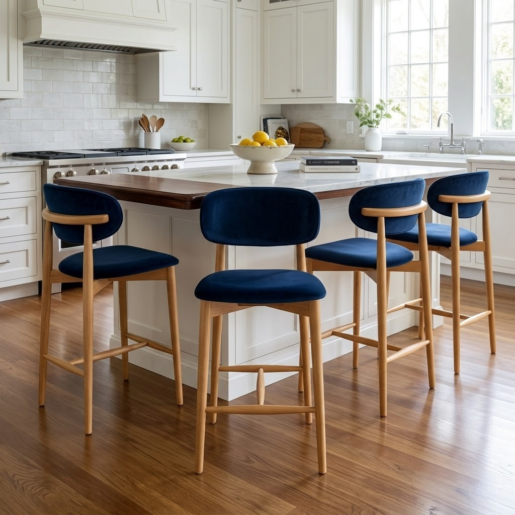 Harmony Wooden Bar Stool