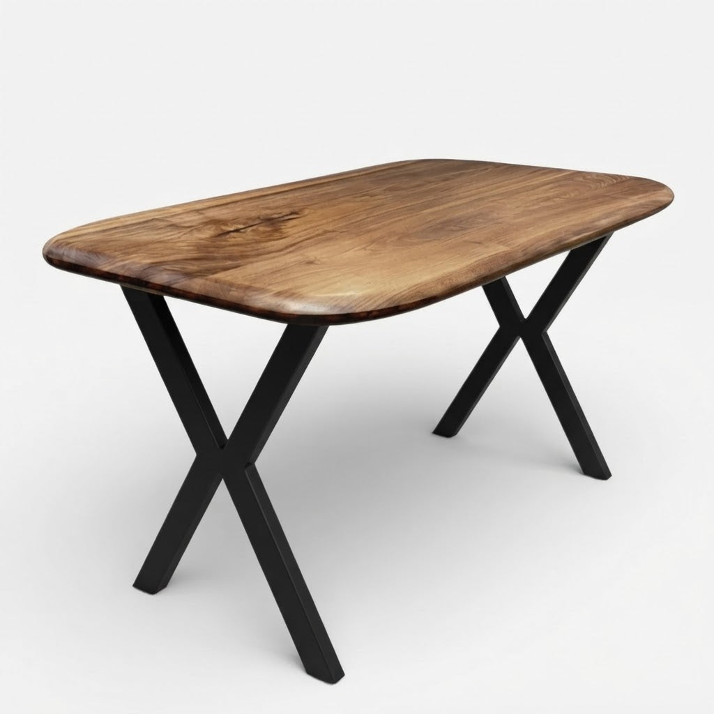 Elegant Solid Walnut Dining Table – 4–12 Seater
