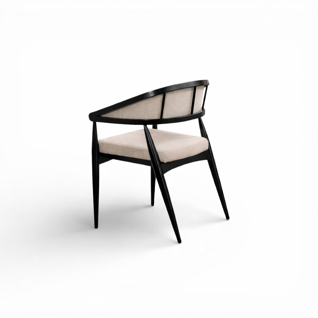 Black Gazelle Wood Dining Chair