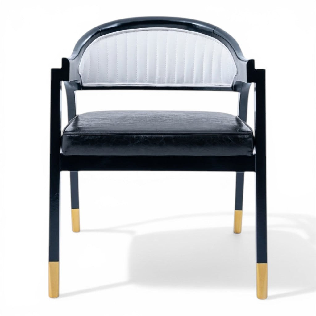 Maison Arc Chair | Luxury Walnut Dining Chair with Arms