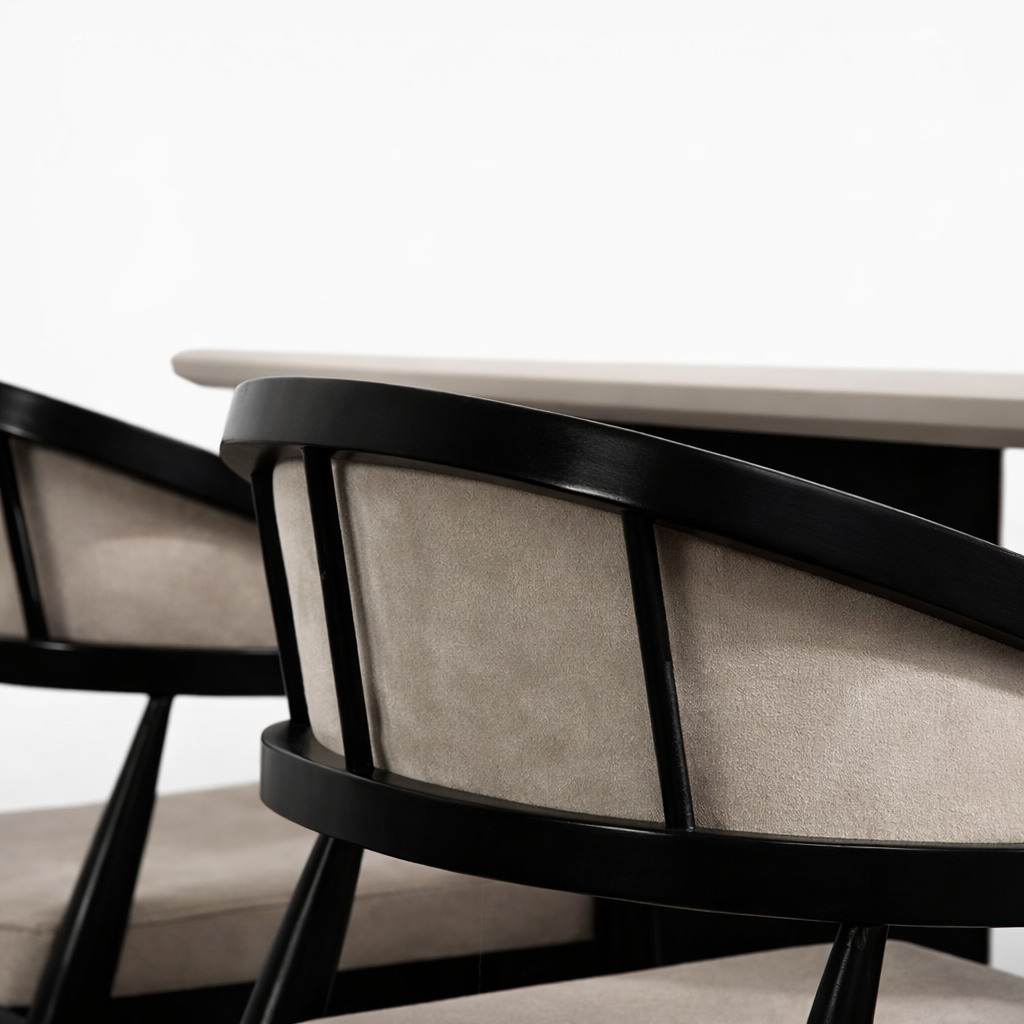 Black Gazelle Wood Dining Chair