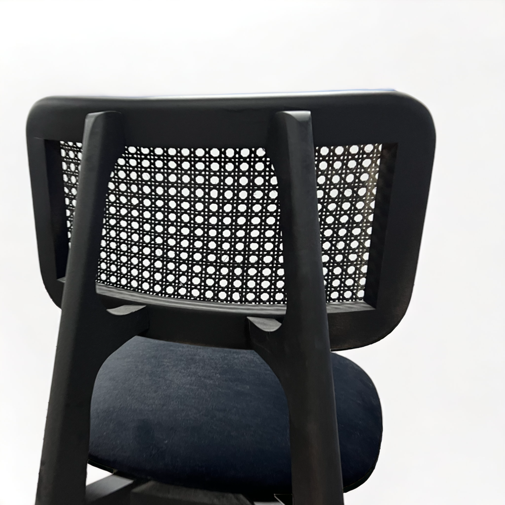 Dark wood rattan chair deals
