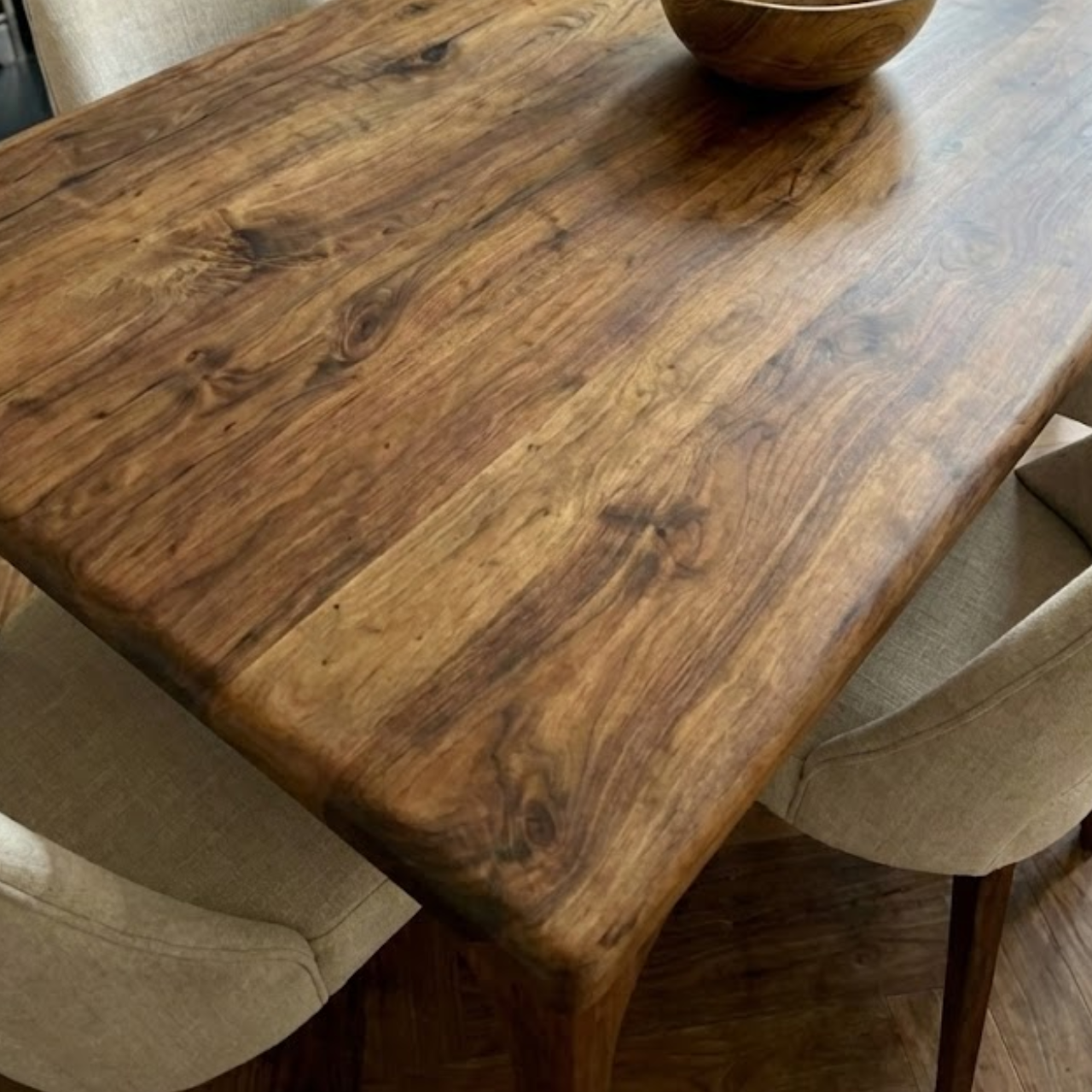 Modern Mid-century Walnut Dining Table