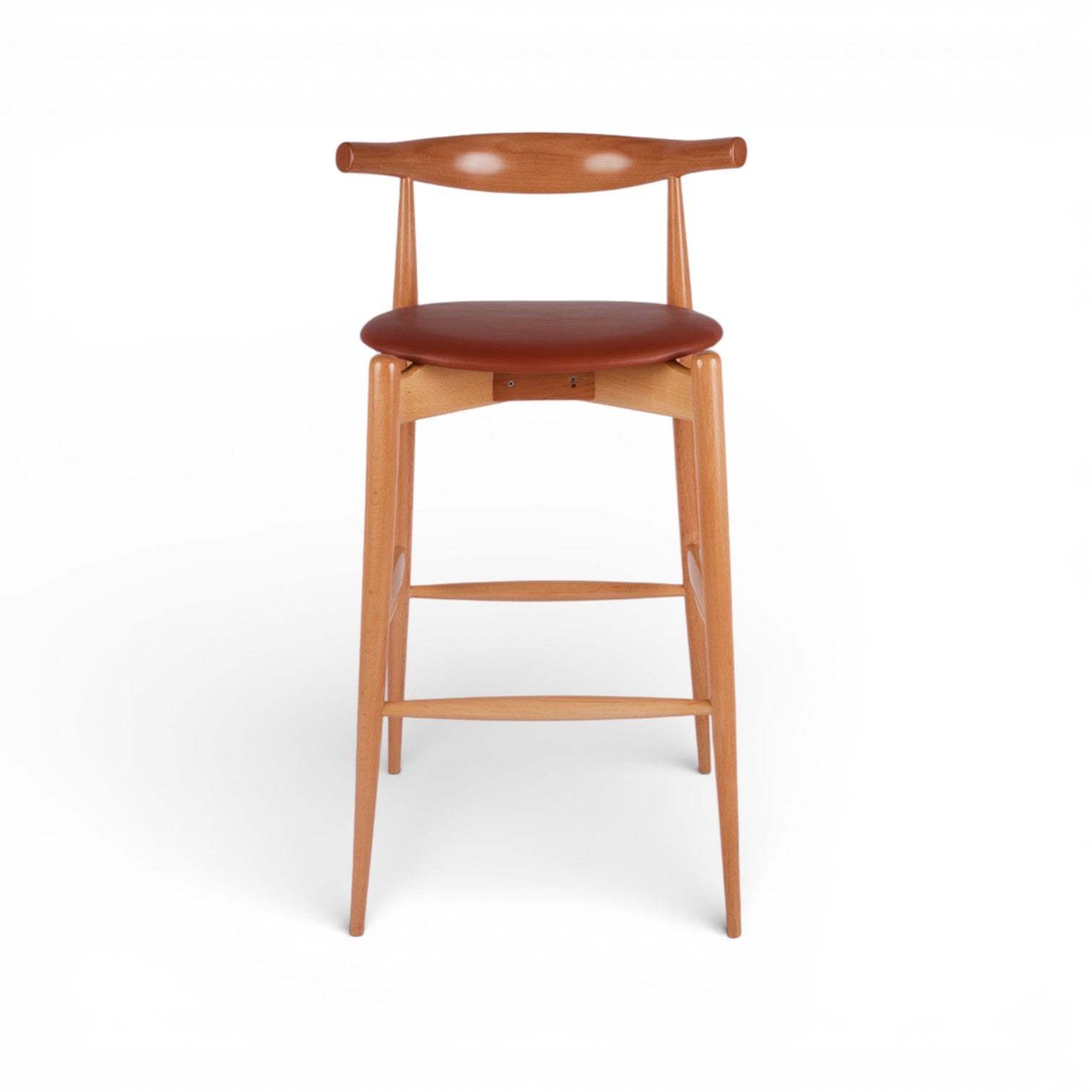 Mid-century Wooden Bar Stool
