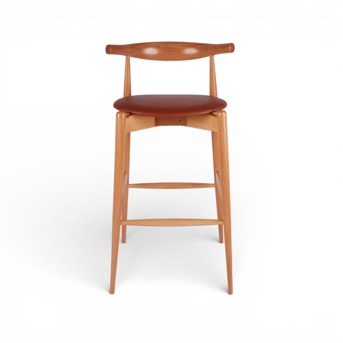 Mid-century Wooden Bar Stool