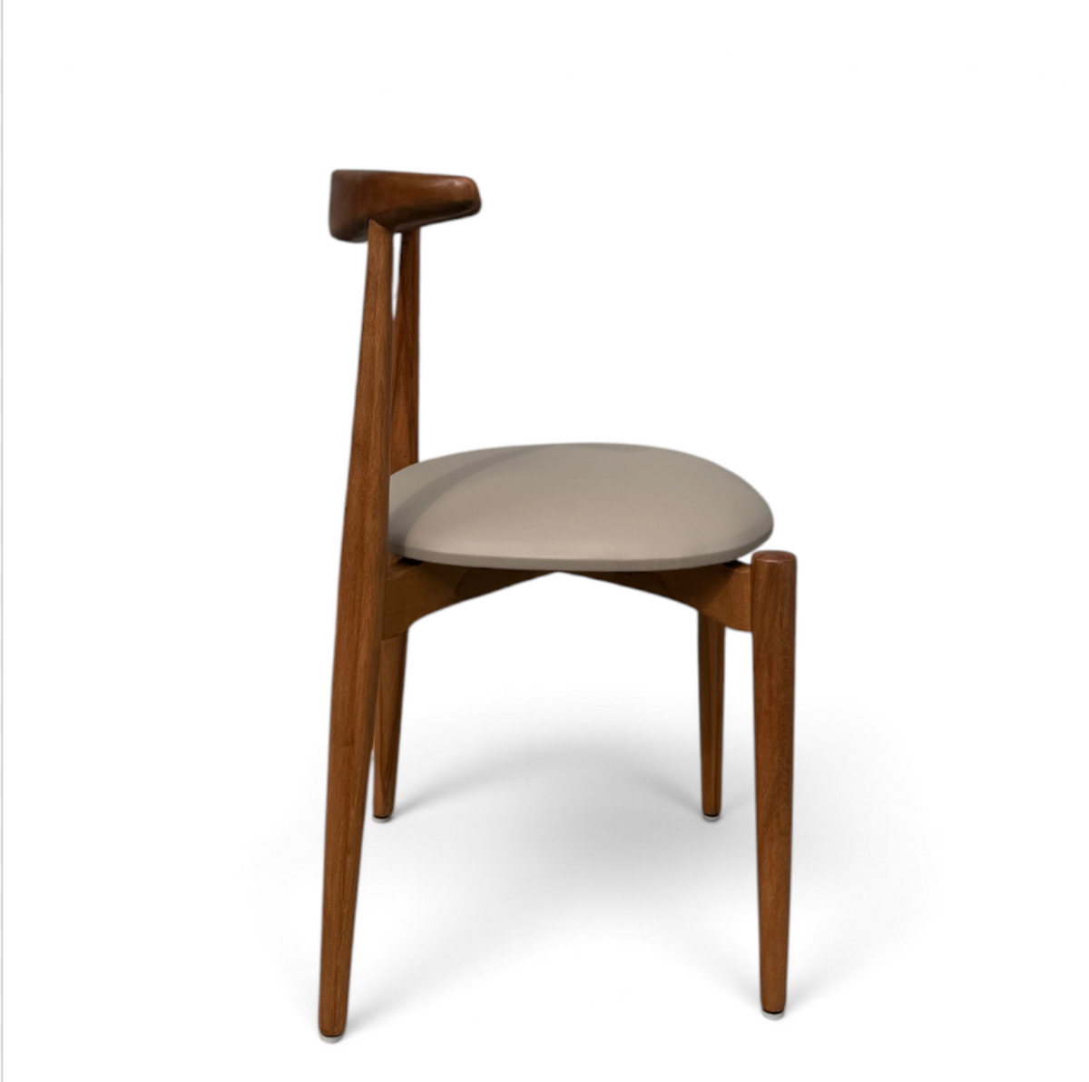 Soren Modern Wooden Walnut Colour Dining Chair