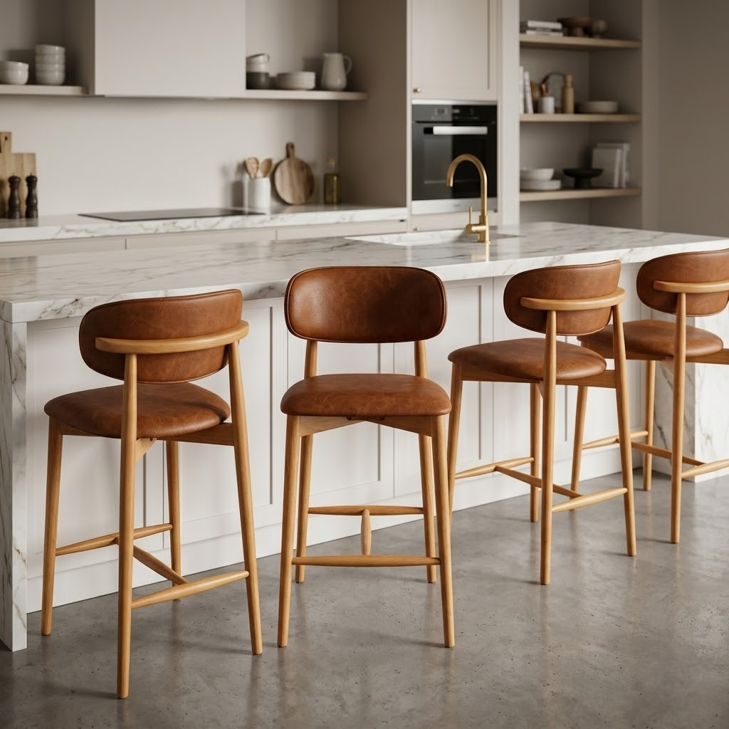 Harmony Wooden Bar Stool