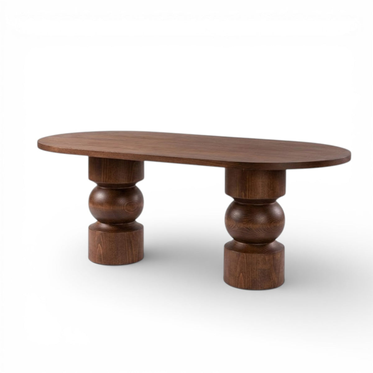 Orbis Solid Walnut Table