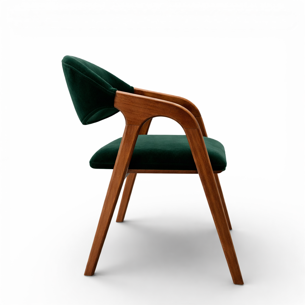 Set of 6 Solenne Wooden Dining Chair