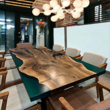 Epoxy best sale table dining