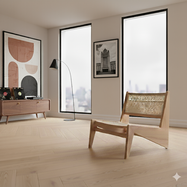 Natural Rattan Cane Pierre Low Chair