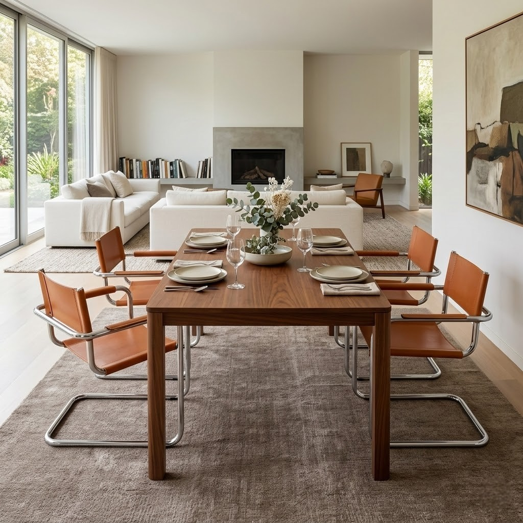 Axion Chair with Cognac Leather