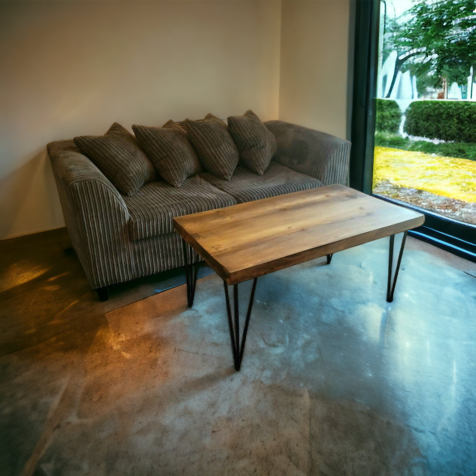 Coffee table hairpin deals