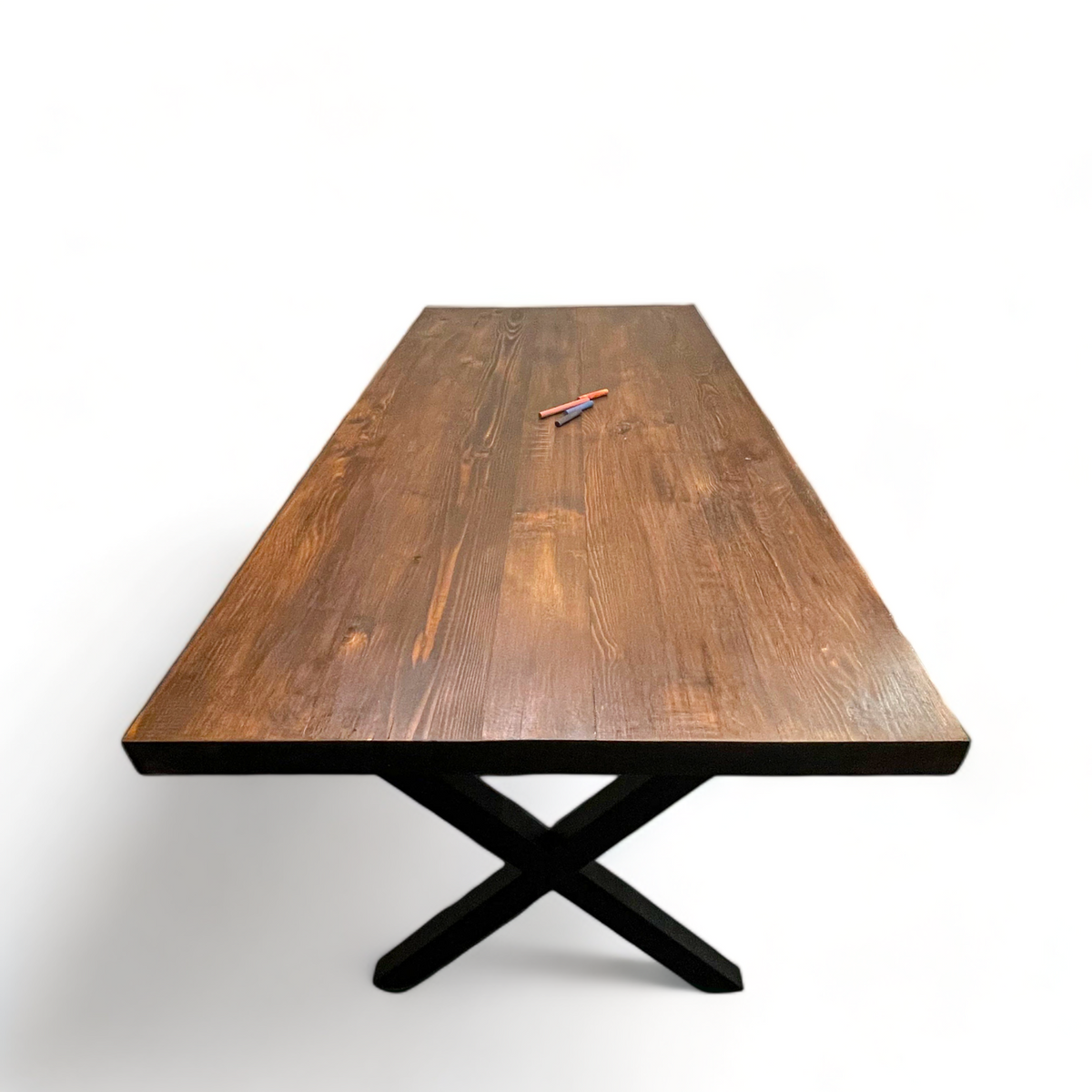 Reclaimed Solid Pine Wood Table