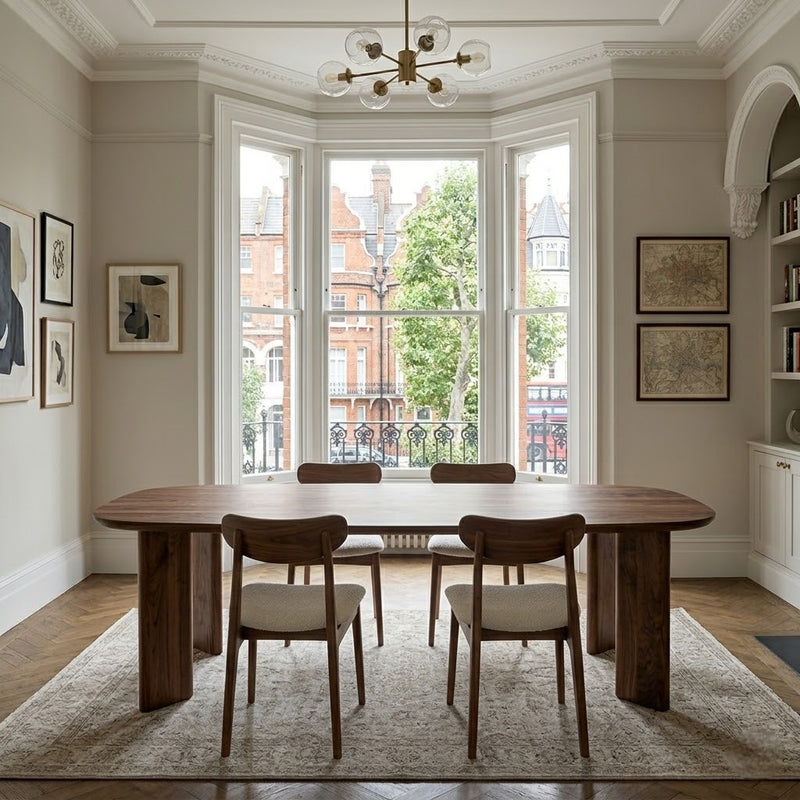 Solid Walnut Horizon Dining Table