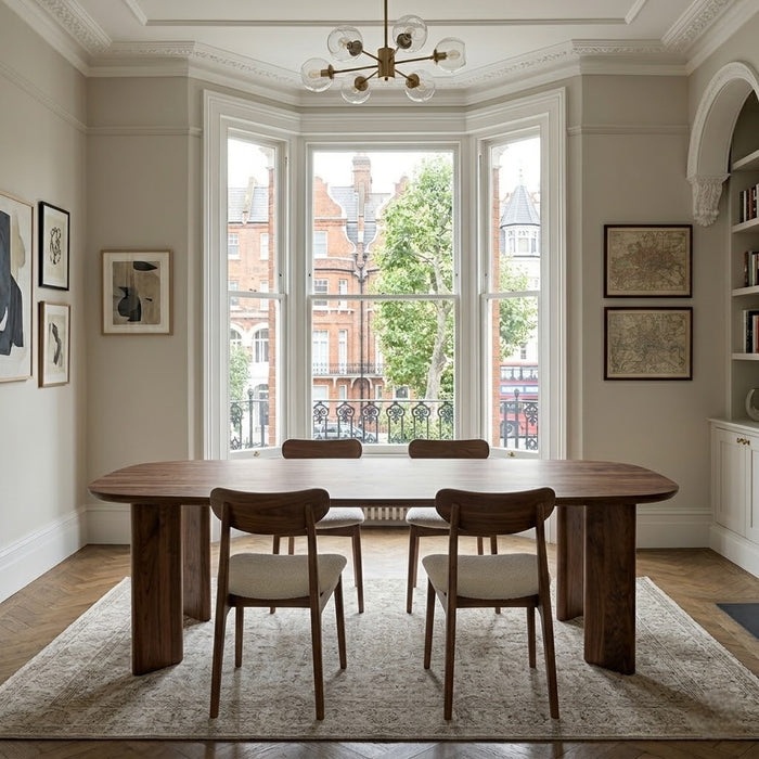 Horizon Solid Walnut Dining Table